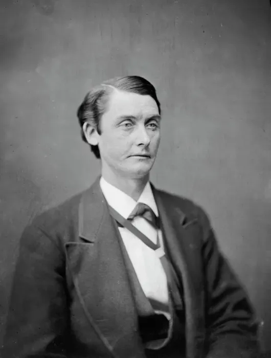 Framed Print : Samuel Dickinson Burchard of Wisconsin, between 1865 and 1880. Creator: Unknown Framed Print : Samuel Dickinson Burchard of Wisconsin, between 1865 and 1880. Creator: Unknown
