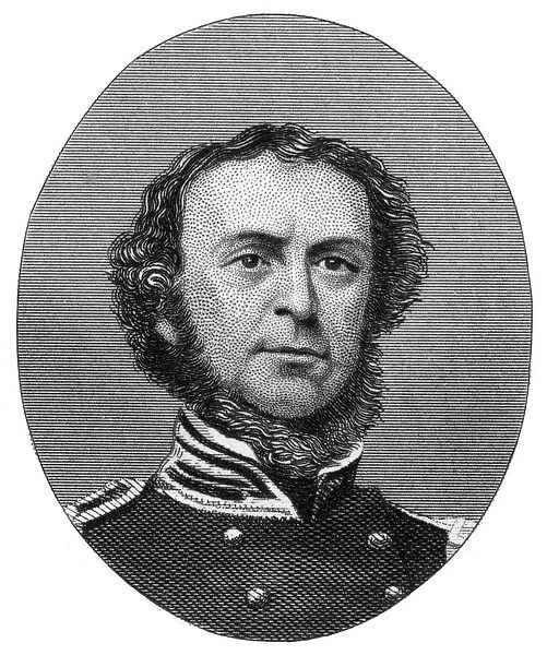 Samuel Francis Du Pont, admiral in the United States Navy, 1862-1867. Artist: J Rogers