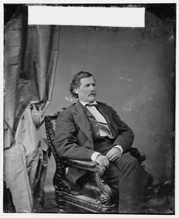 Framed Print : Samuel Francis Gove of Georgia, between 1860 and 1875. Creator: Unknown Framed Print : Samuel Francis Gove of Georgia, between 1860 and 1875. Creator: Unknown
