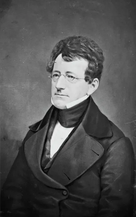 Framed Print : Samuel Griswold Goodrich, between 1855 and 1865. Creator: Unknown Framed Print : Samuel Griswold Goodrich, between 1855 and 1865. Creator: Unknown