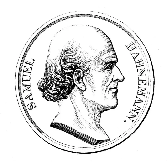 Framed Print : Samuel Hahnemann, German physician, 1860 Framed Print : Samuel Hahnemann, German physician, 1860