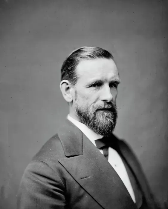 Framed Print : Samuel James Renwick McMillan of Minnesota, between 1865 and 1880. Creator: Unknown Framed Print : Samuel James Renwick McMillan of Minnesota, between 1865 and 1880. Creator: Unknown