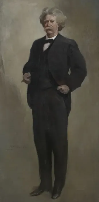 Framed Print : Samuel L. Clemens (Mark Twain), 1912 or 1913. Creator: John White Alexander Framed Print : Samuel L. Clemens (Mark Twain), 1912 or 1913. Creator: John White Alexander