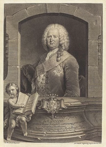 Samuel Liber Baro de Cocceji, 1751. Creator: Georg Friedrich Schmidt
