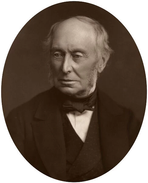 Samuel Morley, MP, industrialist and politician, 1882. Artist: Lock & Whitfield