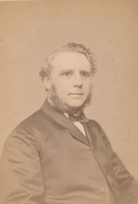 Framed Print : Samuel Read, 1860s. Creator: John & Charles Watkins Framed Print : Samuel Read, 1860s. Creator: John & Charles Watkins