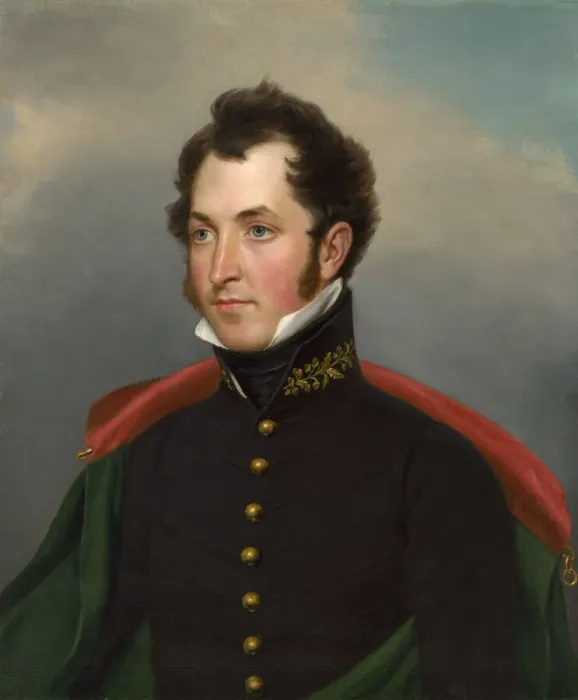 Framed Print : Samuel Ringgold, c. 1825. Creator: John Vanderlyn Framed Print : Samuel Ringgold, c. 1825. Creator: John Vanderlyn