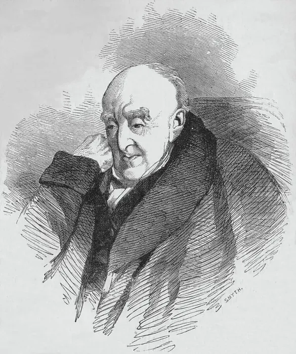 Framed Print : Samuel Rogers, English poet, c1854 (1878). Artist: Smyth