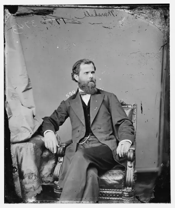 Framed Print : Samuel Scott Marshall of Illinois, between 1860 and 1875. Creator: Unknown Framed Print : Samuel Scott Marshall of Illinois, between 1860 and 1875. Creator: Unknown