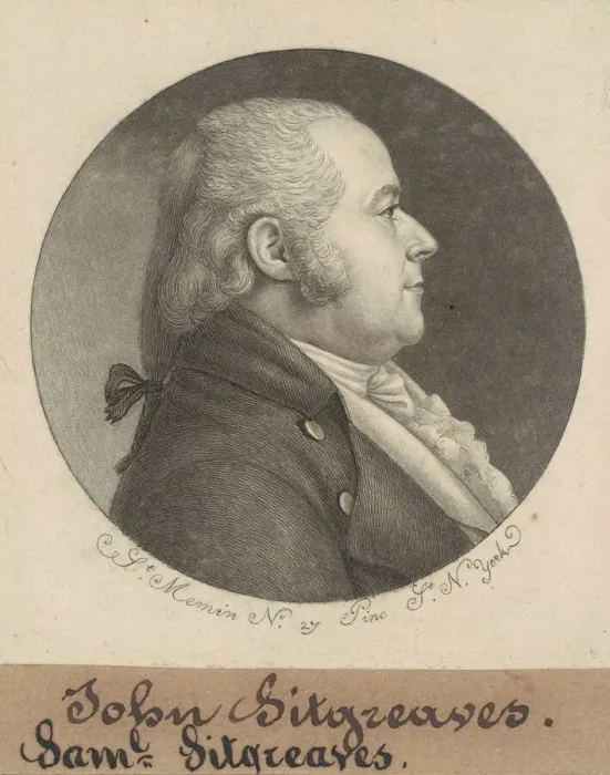 Framed Print : Samuel Sitgreaves, 1797-1798. Creator: Charles Balthazar Julien Fé Framed Print : Samuel Sitgreaves, 1797-1798. Creator: Charles Balthazar Julien Fé
