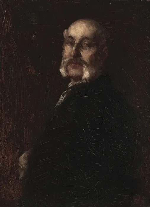 Framed Print : Samuel W. Rowse, c. 1881. Creator: Eastman Johnson (American, 1824-1906) Framed Print : Samuel W. Rowse, c. 1881. Creator: Eastman Johnson (American, 1824-1906)