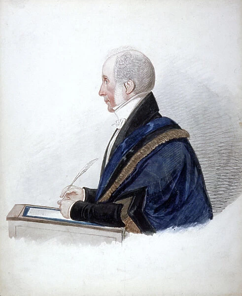 Samuel Wilson, Lord Mayor 1838, 19th century. Artist: Richard Dighton