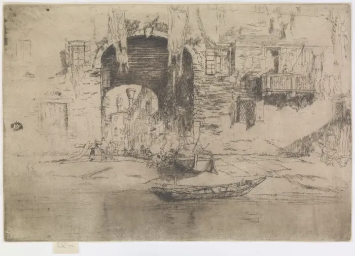 Framed Print : San Biagio, 1879-1880. Creator: James Abbott McNeill Whistler Framed Print : San Biagio, 1879-1880. Creator: James Abbott McNeill Whistler