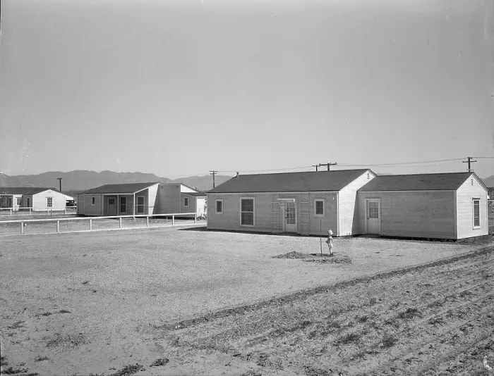 Framed Print : San Fernando federal subsistence homesteads, California, 1936. Creator: Dorothea Lange Framed Print : San Fernando federal subsistence homesteads, California, 1936. Creator: Dorothea Lange