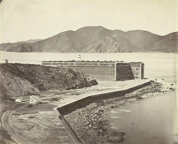 San Francisco Bay, c. 1860  /  69. Creator: Carleton Emmons Watkins