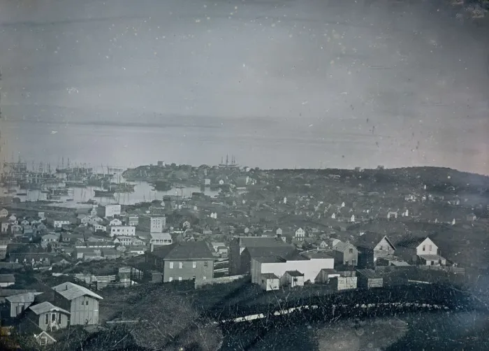 Framed Print : San Francisco, ca. 1850. Creator: Unknown Framed Print : San Francisco, ca. 1850. Creator: Unknown