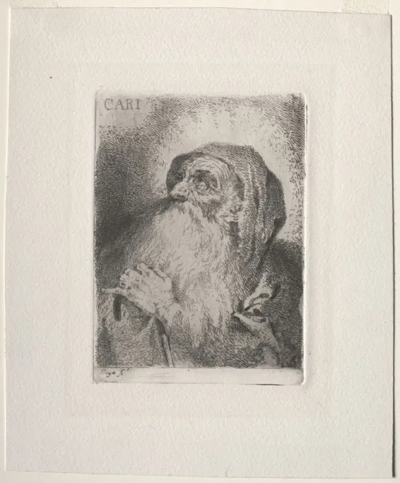 Framed Print : San Francisco de Paula (Caritas), 1780. Creator: Francisco de Goya (Spanish, 1746-1828) Framed Print : San Francisco de Paula (Caritas), 1780. Creator: Francisco de Goya (Spanish, 1746-1828)