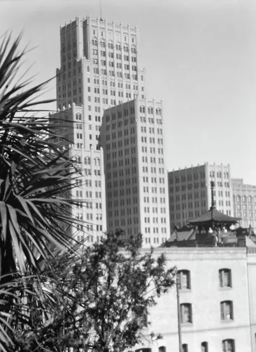 Framed Print : San Francisco views, 1927 Creator: Arnold Genthe Framed Print : San Francisco views, 1927 Creator: Arnold Genthe
