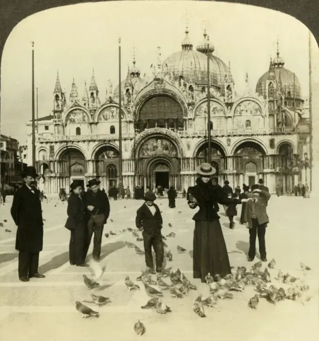 Framed Print : San Marco (east), a marvel of mosaic, marble and gold, Venice, Italy, c1909. Creator: Unknown Framed Print : San Marco (east), a marvel of mosaic, marble and gold, Venice, Italy, c1909. Creator: Unknown