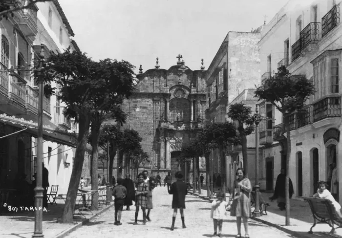 Framed Print : San Mateo Church, Tarifa, Andalusia, Spain, c1920s-c1930s Framed Print : San Mateo Church, Tarifa, Andalusia, Spain, c1920s-c1930s