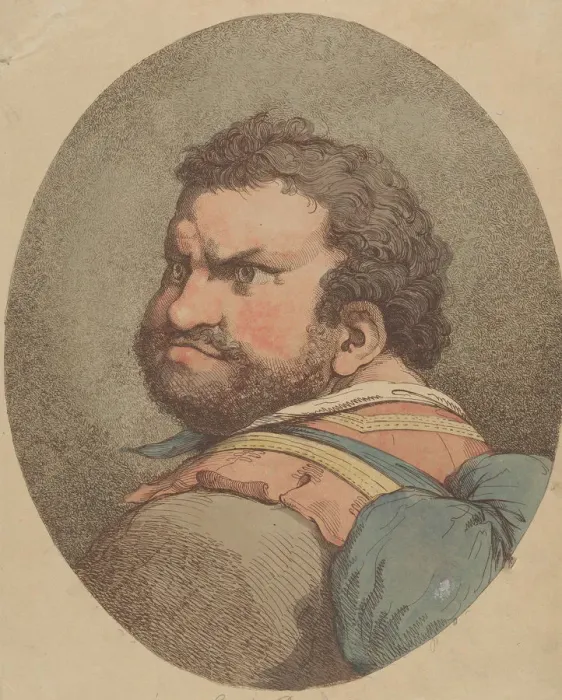 Framed Print : Sancho Panza, from Don Quixote, ca. 1776. ca. 1776. Creator: Thomas Rowlandson Framed Print : Sancho Panza, from Don Quixote, ca. 1776. ca. 1776. Creator: Thomas Rowlandson