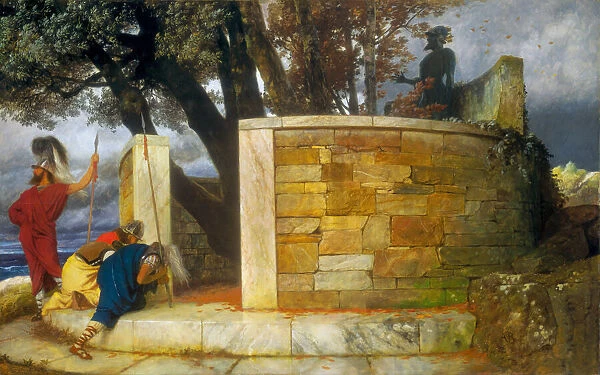 The Sanctuary of Hercules, 1884. Creator: Arnold Böcklin