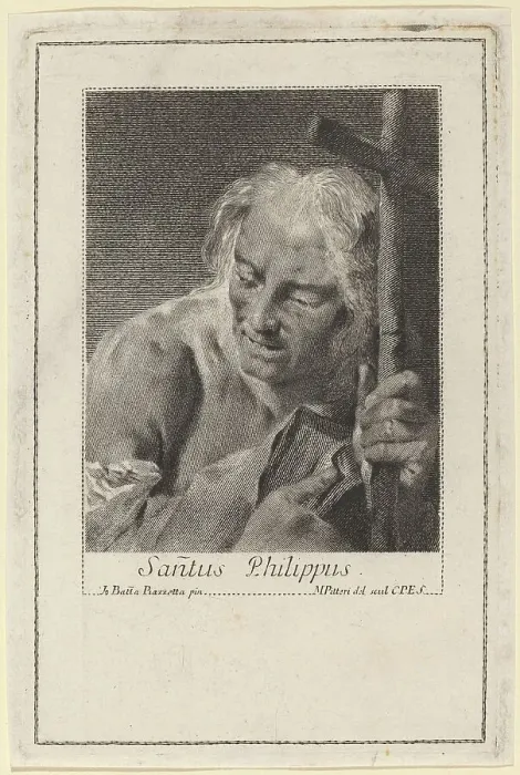 Framed Print : Sanctus Phillipus. Creator: Marco Alvise Pitteri Framed Print : Sanctus Phillipus. Creator: Marco Alvise Pitteri