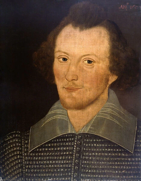 The Sanders Portrait of William Shakespeare (1564-1616), 1603