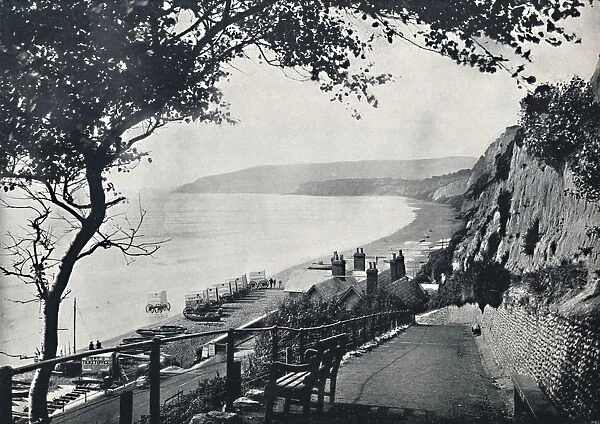 Sandown - The Bathing Beach, 1895