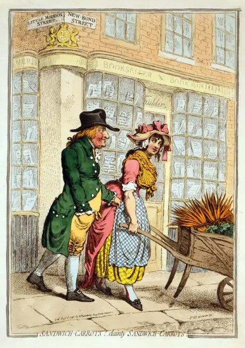 Framed Print : Sandwich Carrots: dainty Sandwich Carrots, 1796 Framed Print : Sandwich Carrots: dainty Sandwich Carrots, 1796
