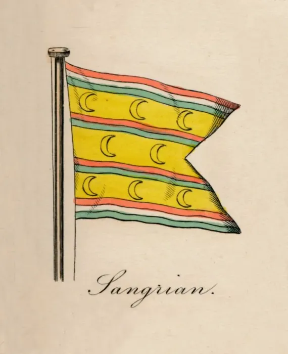 Framed Print : Sangrian, 1838 Framed Print : Sangrian, 1838