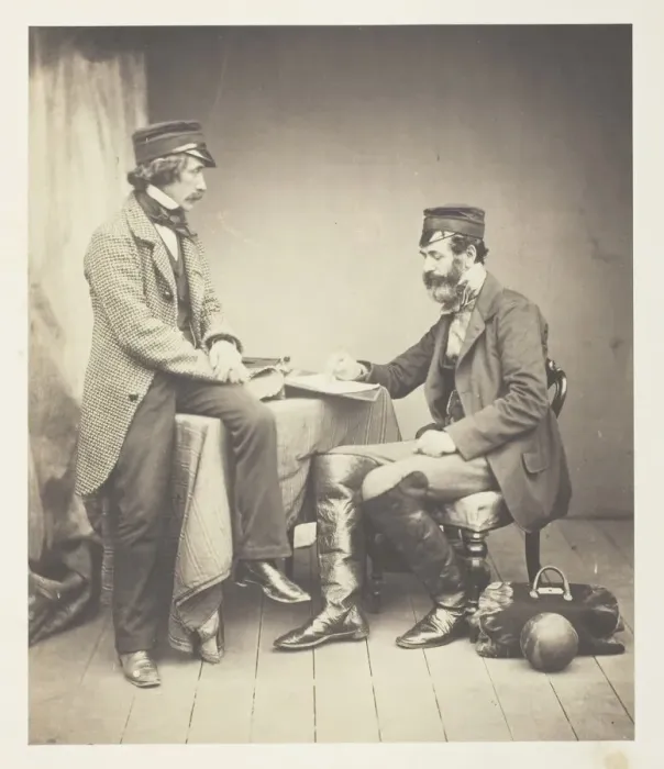 Framed Print : The Sanitary Commission, 1855. Creator: Roger Fenton Framed Print : The Sanitary Commission, 1855. Creator: Roger Fenton