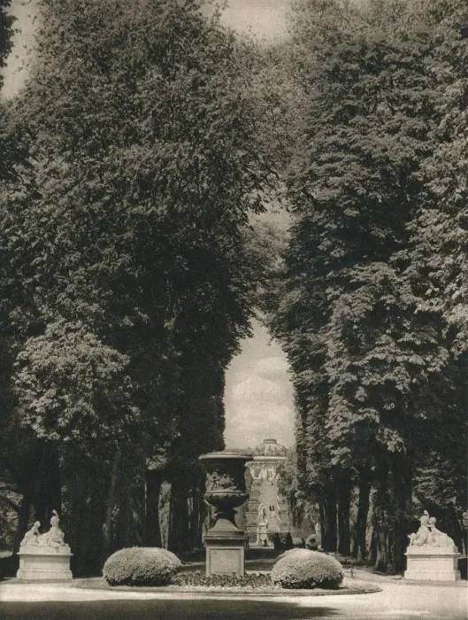 Framed Print : Sanssouci, 1931. Artist: Kurt Hielscher Framed Print : Sanssouci, 1931. Artist: Kurt Hielscher