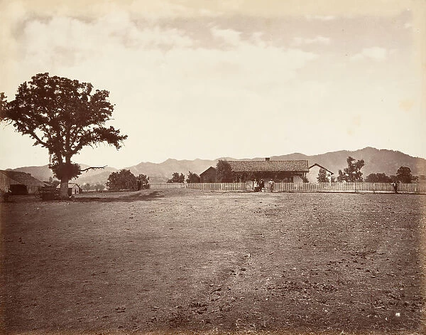 Santa Margarita Ranch, 1876, printed ca. 1876. Creator: Carleton Emmons Watkins