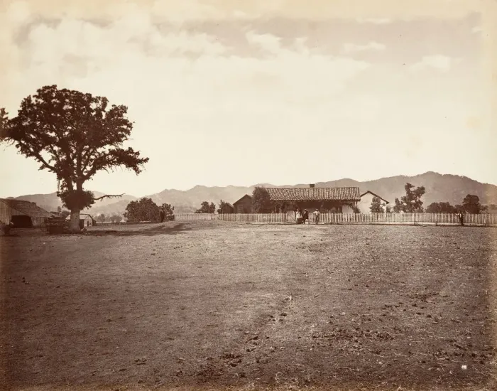Framed Print : Santa Margarita Ranch, 1876, printed ca. 1876. Creator: Carleton Emmons Watkins Framed Print : Santa Margarita Ranch, 1876, printed ca. 1876. Creator: Carleton Emmons Watkins