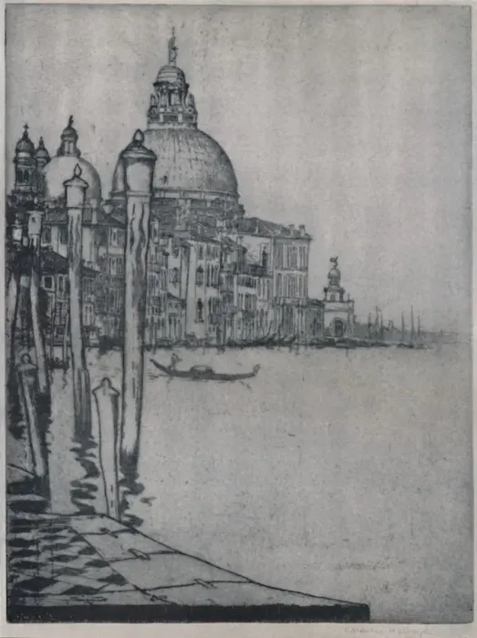 Framed Print : Santa Maria Della Salute, 1902, (1925). Creator: Charles Holroyd Framed Print : Santa Maria Della Salute, 1902, (1925). Creator: Charles Holroyd