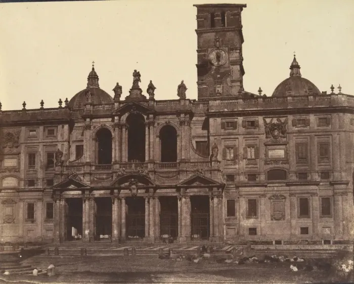 Framed Print : Santa Maria Maggiore, Rome, 1850s. Creator: Unknown Framed Print : Santa Maria Maggiore, Rome, 1850s. Creator: Unknown