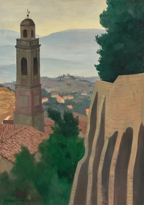 Framed Print : Santa Maria Nuova, Perouse, 1913. Creator: Vallotton, Felix Edouard (1865-1925) Framed Print : Santa Maria Nuova, Perouse, 1913. Creator: Vallotton, Felix Edouard (1865-1925)