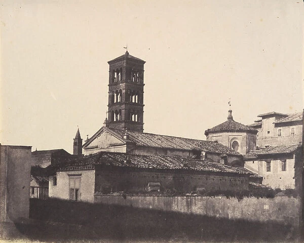 Santa Pudenziana, Rome, 1850s. Creator: Unknown