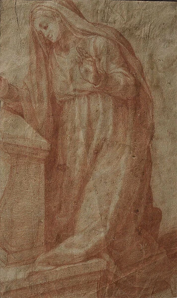 Santa Teresa de Ávila. Creator: Siciolante da Sermoneta, Girolamo (1521-c. 1580)