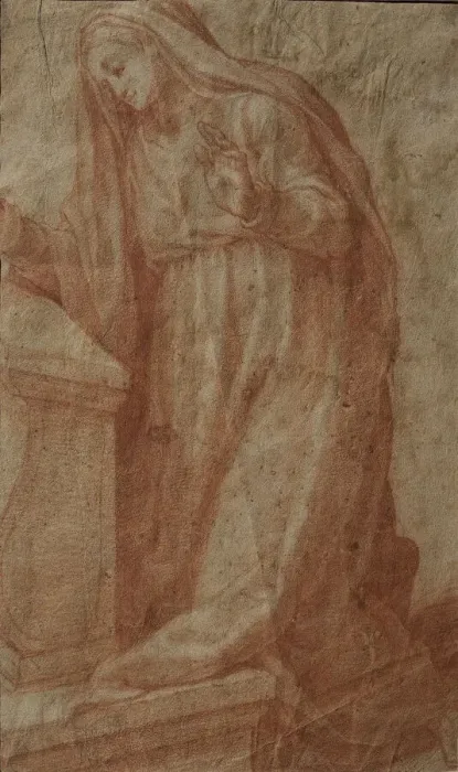 Framed Print : Santa Teresa de Avila. Creator: Siciolante da Sermoneta, Girolamo (1521-c. 1580) Framed Print : Santa Teresa de Avila. Creator: Siciolante da Sermoneta, Girolamo (1521-c. 1580)
