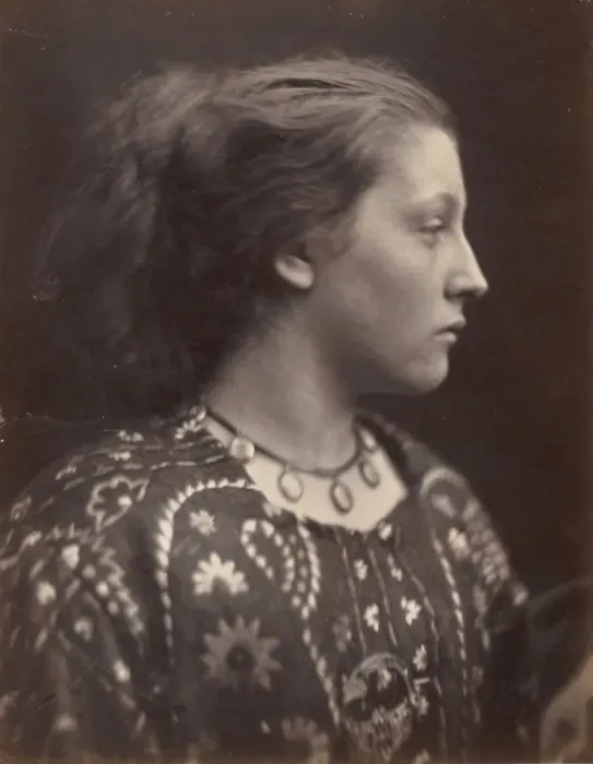 Framed Print : Sappho, 1865. Creator: Julia Margaret Cameron Framed Print : Sappho, 1865. Creator: Julia Margaret Cameron