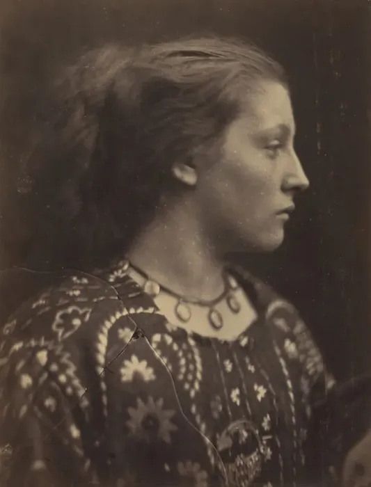 Framed Print : Sappho, 1865. Creator: Julia Margaret Cameron Framed Print : Sappho, 1865. Creator: Julia Margaret Cameron