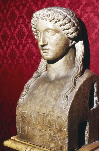 Sappho, Greek Lyric Poetess, born c600BC, c5th century BC