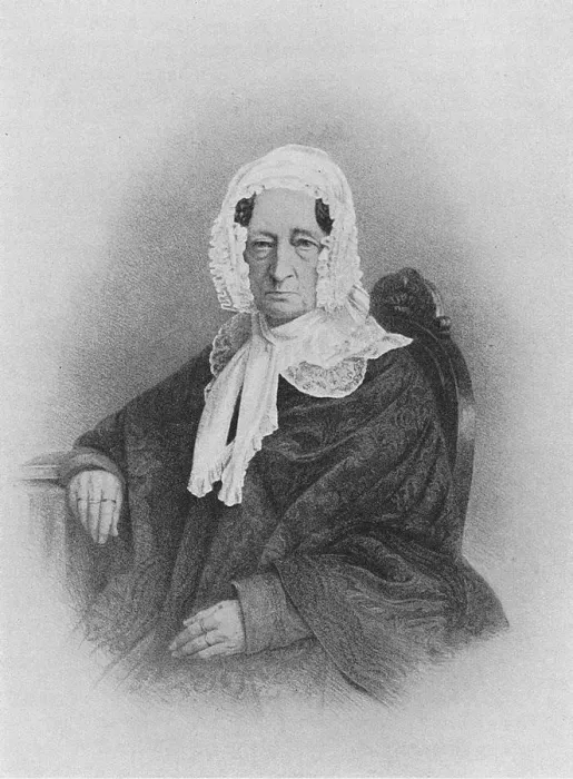 Framed Print : Sara Levy, born Itzig (1761-1854), c. 1850 Framed Print : Sara Levy, born Itzig (1761-1854), c. 1850