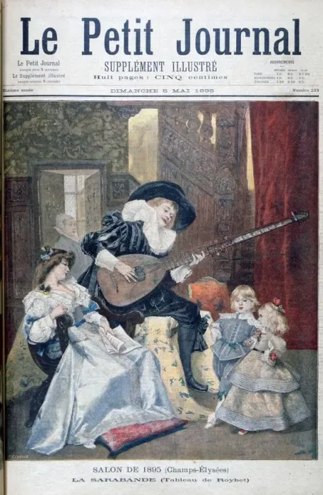 Framed Print : Sarabande, 1895. Artist: Ferdinand Roybet Framed Print : Sarabande, 1895. Artist: Ferdinand Roybet
