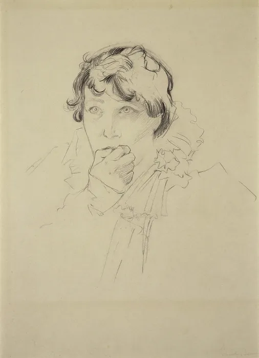 Framed Print : Sarah Bernhardt (1844-1923). Study for Poster 'Lorenzaccio', 1896. Creator: Mucha, Alfons Marie (1860-1939) Framed Print : Sarah Bernhardt (1844-1923). Study for Poster 'Lorenzaccio', 1896. Creator: Mucha, Alfons Marie (1860-1939)