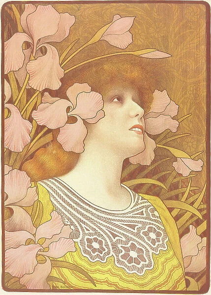 Sarah Bernhardt as La Princesse Lointaine, 1901. Creator: Berthon, Paul (1872-1909)