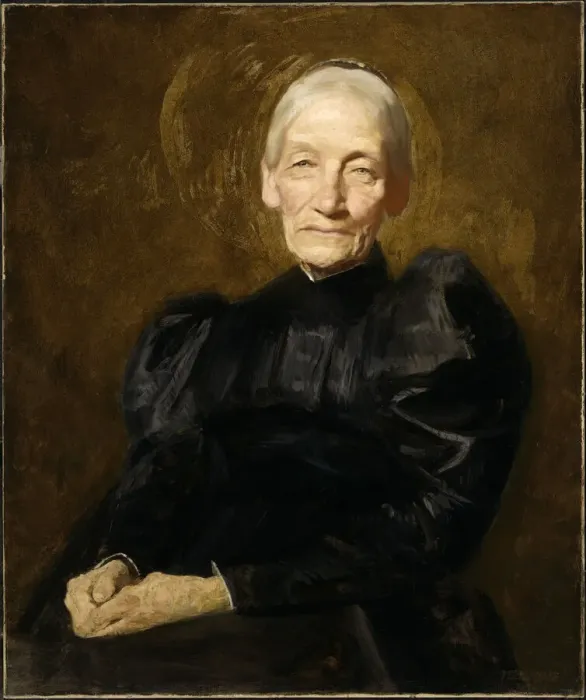 Framed Print : Sarah Porter, 1896. Creator: Robert Bolling Brandegee Framed Print : Sarah Porter, 1896. Creator: Robert Bolling Brandegee