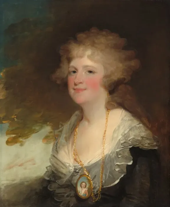 Framed Print : Sarah Shippen Lea (Mrs. Thomas Lea), c. 1798. Creator: Gilbert Stuart Framed Print : Sarah Shippen Lea (Mrs. Thomas Lea), c. 1798. Creator: Gilbert Stuart